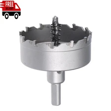 85mm Carbide Tip Hole Saw Set for Cutting Steel Metal Alloy Universal