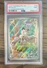 Pokémon Meowth Illustration Rare Holo PSA 9 Phantasmal Flames 106/094 English