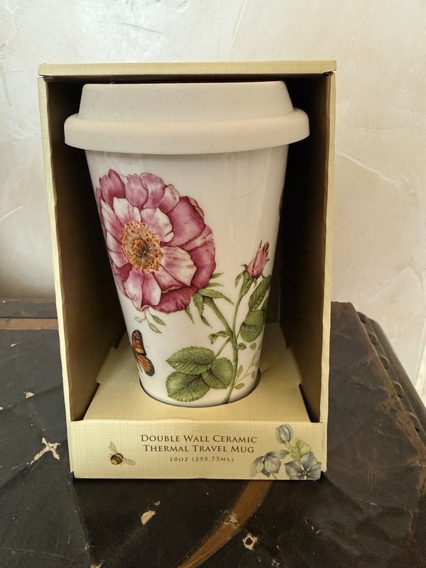 Lenox Butterfly Meadow Travel Mug New 