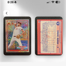 Topps 2024 Chrome 75 Years Rookie Insert Chase Burns Reds #91C-38 Card