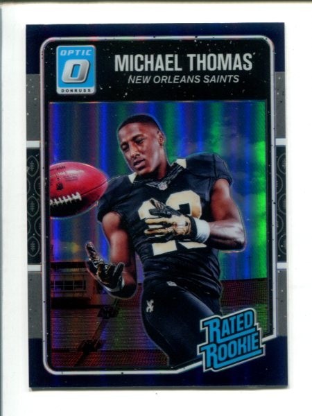 2016 Donruss Optic Purple #186  Rated Rookie - Michael Thomas RC
