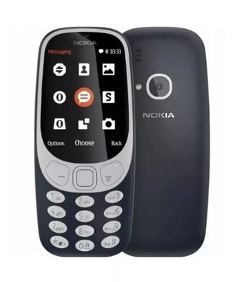 BRANDNEU NOKIA 3310 (2017) ENTSPERRT - UK-Garantie - BLUETOOTH - KAMERA