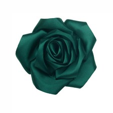 Dainty Flower Hairpins Hair Clip for Women Organza Stain Fabric Floral Brooch...
