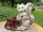 Vintage Brush McCoy Shawnee? Art Pottery Squirrel Planter