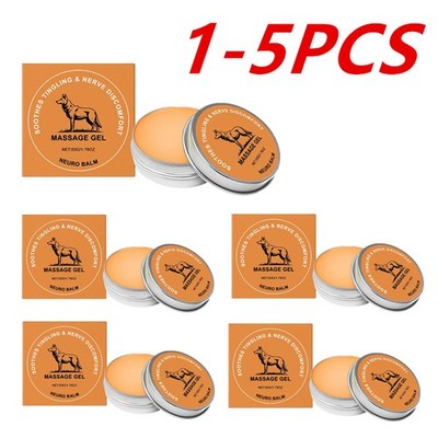 1-5PCS Therawolf Neuro Balm, 2025 New Herbal Joint & Muscle Soothing Cream  DE 