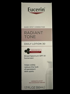Eucerin Radiant Tone Dark Spot Corrector Daily Lotion SPF 30 1.7fl Oz New