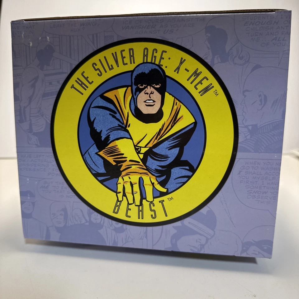 Estatua Bestia X-Men Edad de Plata 2002 Marvel Comics Diamond Select Foto 4 de 4