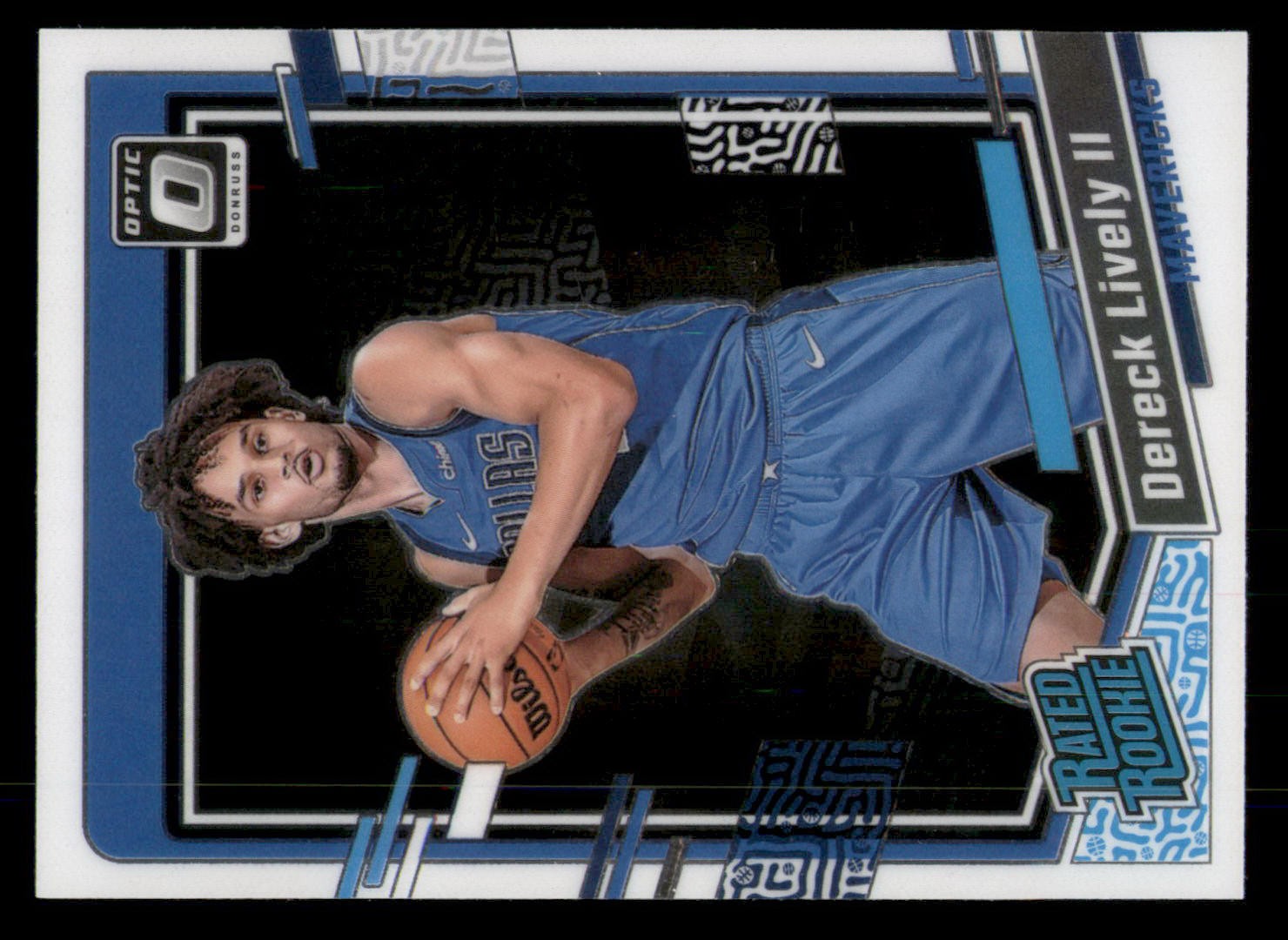 Dereck Lively II 2023-24 Donruss Optic #245 RC Dallas Mavericks
