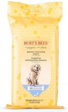Burt  s Bees Gentle Cleansing Wipes For Puppies With Buttermilk 50 Count Natural