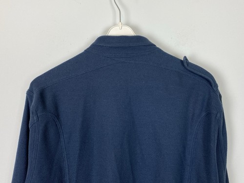 MA. STRUM Herren Overshirt Hemd dunkelblau Baumwolle Langarm Größe L/XL - Bild 10 von 19