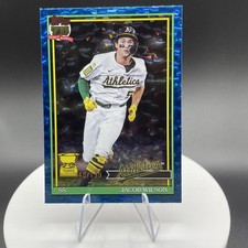 2026 Topps Series 1 Jacob Wilson 1991 Topps Crackle Foil Blue /150  