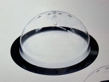 1- Qlvily 12.4 Fence Bubble Window Dogs Clear Acrylic Wide Vision Vent Holes