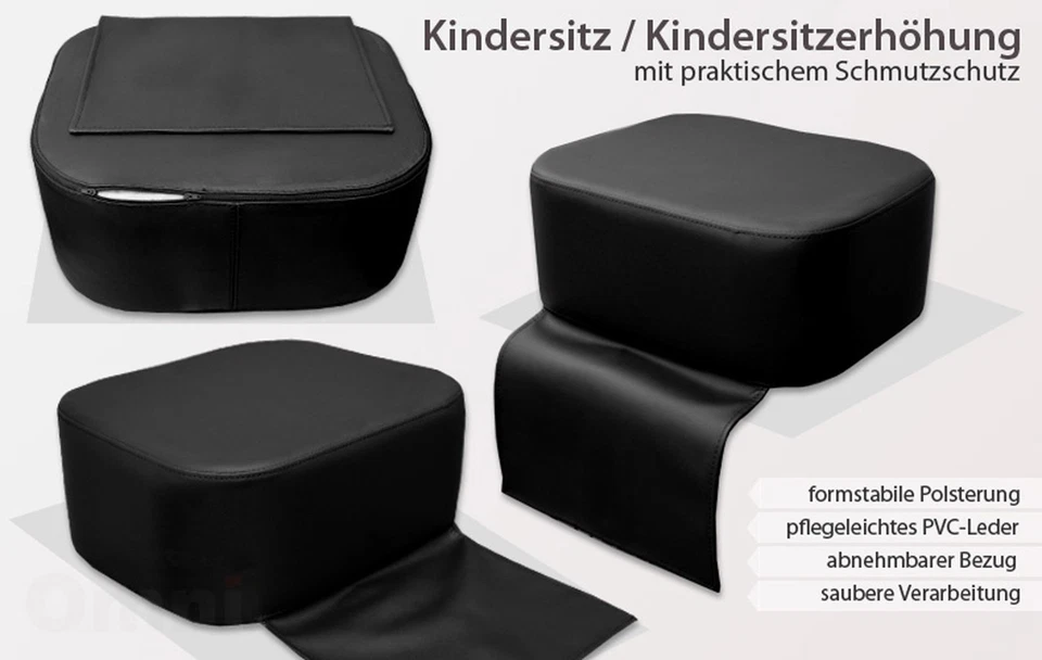 Kindersitz Sitzkissen Kinderstuhl Kinderkissen Friseur Sitzerhöhung Friseurstuhl - Bild 2 von 2