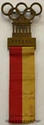 GERMANY OLYMPIC GAMES BERLIN 1936 PRESSES PRINT BADGE PROD. CHR. LAUER