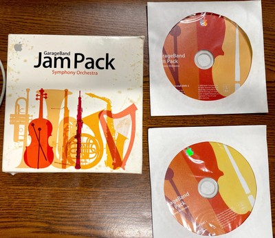 Vintage Apple Software 2006 Garage Band Jam Pack 4 Symphony Orchestra, Used''