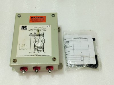 RS 239-781 Einbaufilter 440VAC 25AMP