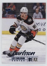 2024-25 Upper Deck Fleer Ultra Blue Foil 36/399 Leo Carlsson #64 1t8r