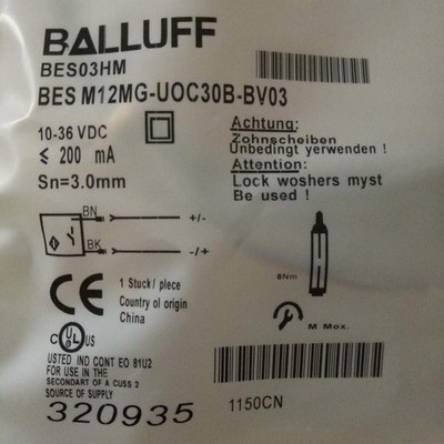 1PC NEW Proximity Sensor BES M12MG-UOC30B-BV03 spot stock *cm