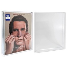Malko Premium Acrylic Protector Display Case for Steelbook Slipcover Blu-Ra...