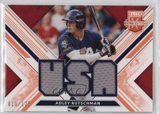 2019 Elite Extra Edition USA National Team Materials Orange Adley Rutschman 02l6