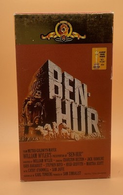 Ben Hur VHS 1959, 1988 2 Tape Set **Buy 2 Get 1 Free**
