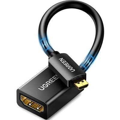 Damen Micro HDMI Adapter HDMI Kabel 4K 60Hz 3D Kompatibel Raspberry Pi 20cm