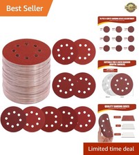 70 PCS 5 Inch Sanding Discs, 40 80 120 180 240 320 400 600 800 Grit Hook and ... 0.19 per gallon