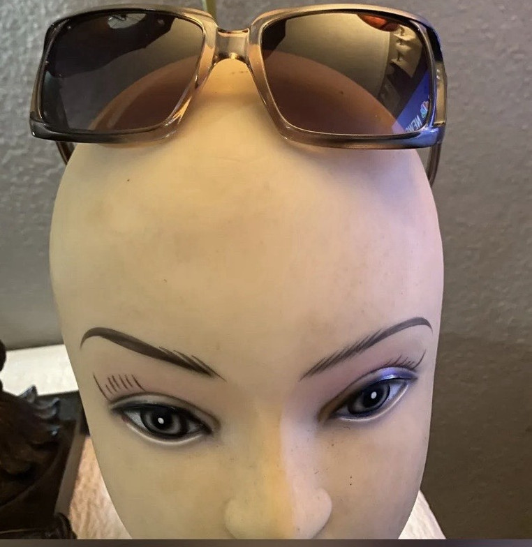 Gianni Versace MOD. 384 Square Sunglasses Black/Gray Tinted UV400 Italy