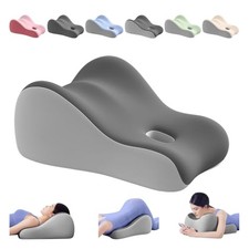 Ergonomic Intimacy Pillow for Couples, Pregnant Women - Memory Foam Cushion for