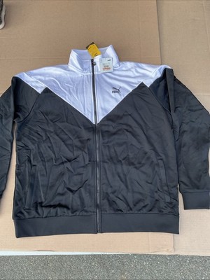 PUMA Men's Iconic MCS Track Jacket Black 3XL