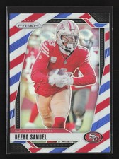 2024 Panini Prizm #252 Deebo Samuel Red White and Blue San Francisco 49ers