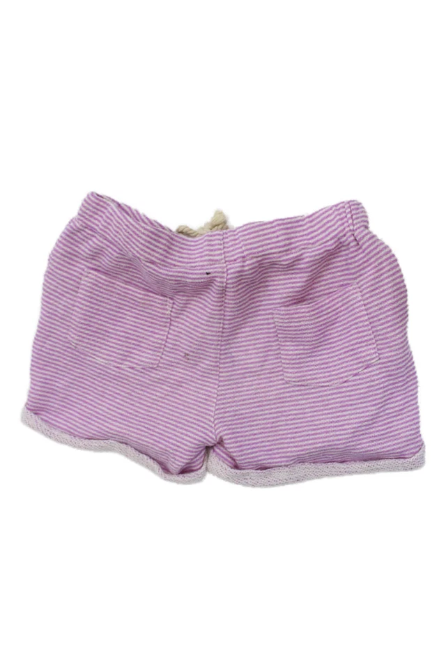 Pantalones Cortos Cortados Informales Estampado Rayas Egg by Susan Lazar Niñas Púrpura Talla 8 Foto 2 de 4