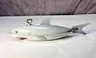 Vintage Chein & Co. Tin Toy Working Wind Up Shark 12"  RW-2