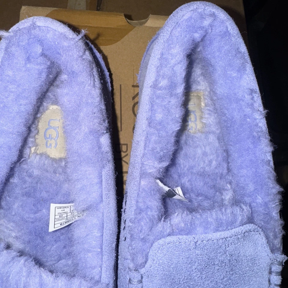 Zapatillas Ugg Talla 9 Ansley Azul Mocasines Sin Cordones Usadas Dos Veces Foto 3 de 4
