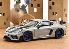 Norev 1:18 Porsche Cayman GT4 RS With Weissach Package - Chalk Gray