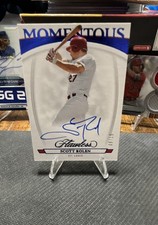 2023 Panini Flawless - Momentous Autographs Scott Rolen #MA-15 Sapphire /15 (AU)