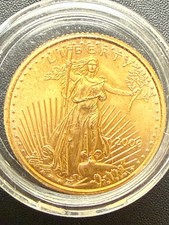 2000 $5 American Gold Eagle Walking Liberty - 1/10 oz Fine Gold Coin. 4468.90 per troy oz