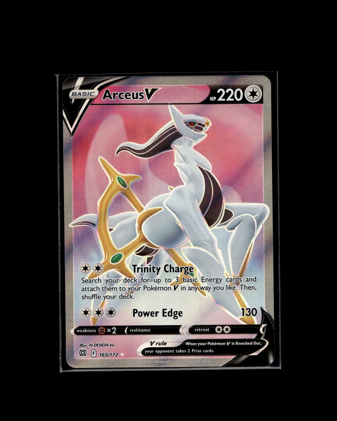 arceus v pokemon card price Arceus V 2022 Sword & Shield: Brilliant Stars #165/172 Holo (Full Art) Price  Guide