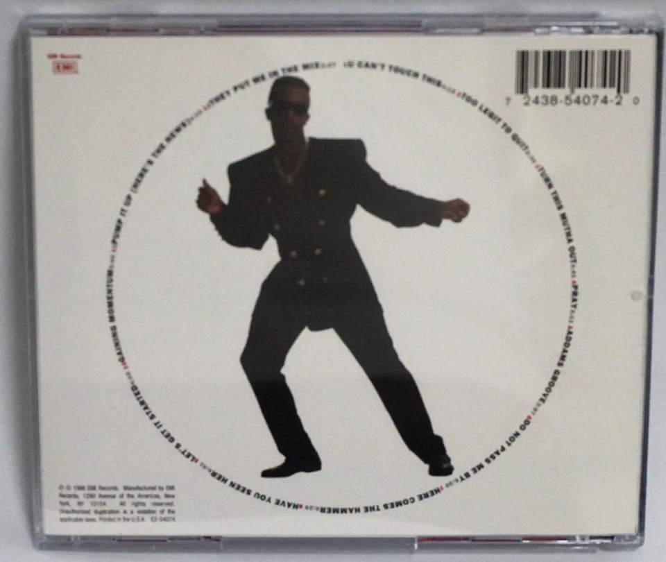 MC Hammer : Greatest Hits CD Album (USA 1996 Press) - U Can't Touch This - HTF - Image 2 of 3