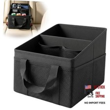 Black Collapsible Middle Seat Car Organizer - Back Seat  Back Seat