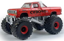 Greenlight 49160-E 1/64 1990 Dodge Ram D250, Cyborg