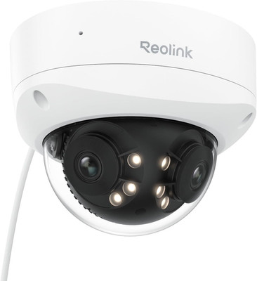 Duo 3V Poe, 16MP UHD Dual-Lens Poe Security Camera with 180° Panoramic, Motion T