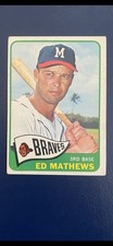 Top 10 Eddie Mathews Baseball Cards 14