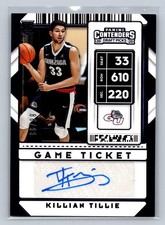 KILLIAN TILLIE 2020-21 PANINI CONTENDERS DRAFT RC AUTOGRAPH PURPLE SP 66/99