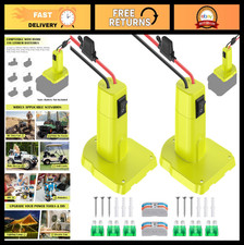 Power Wheel Adapter for Ryobi 18V Battery - 2 Pack Power Conversion Kit, DIY RC
