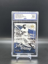 2022 Panini Diamond Kings - The Art of Hitting Babe Ruth #AH-8 Graded 10! *BNB*