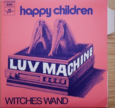 LUV MACHINE Happy Children 45t Stock Copy Neuwertig
