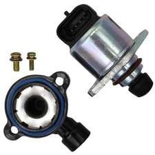 Throttle Position Sensor and Idle Air Control Valve 17113625 Compatible with