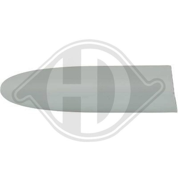 1X Zier /Schutzleiste KotflüGel Diederichs 3433426 FüR Fiat Hinten Rechts-image