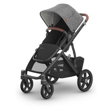 UPPAbaby Vista V3 Full-Size Stroller System -Greyson Charcoal M lange/Carbon Fr
